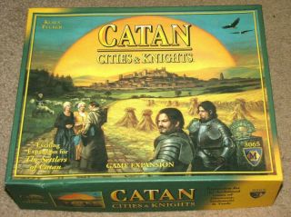 The Settlers Of Catan Cities And Knights 4th Edition Expansion 3065,  Complete