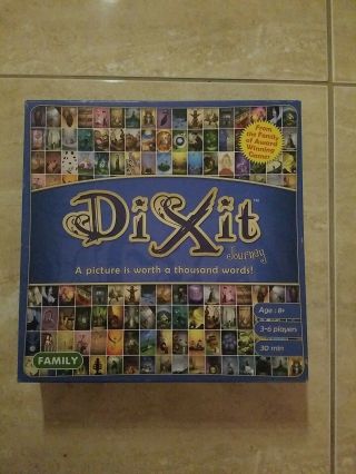 Dixit Journey Amsodee Family Party Board Game 2012 Stand Alone 3 - 6 Players