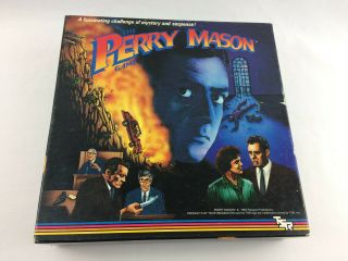 1987 Tsr The Perry Mason Board Game -,  Complete,  -