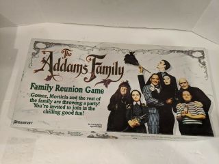 1991 The Addams Family Reunion Game By Pressman - Complete Rare