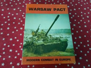 Vintage Task Force Games Warsaw Pact Modern Combat Europe Wargame Puncheded