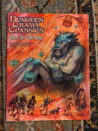 Dungeon Crawl Classics Dcc Rpg Hole In The Sky 2015 1st Printing Goodman Games
