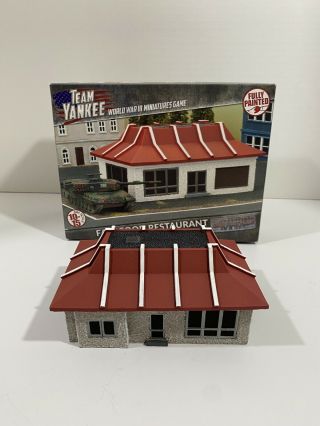 Battlefield In A Box Team Yankee Miniatures Game - Restaurant 10 - 15mm Scale