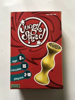 Jungle Speed Family Game By Asmodee Open Box Cards