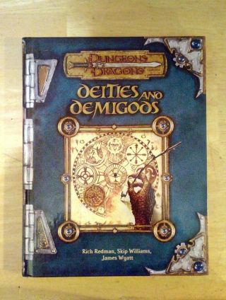 Dungeons And Dragons Deities And Demigods 3rd Edition Wotc