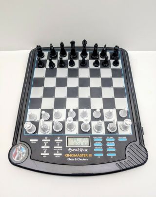 Excalibur King Master 3 Iii Electronic Computer Chess Set - No Checkers