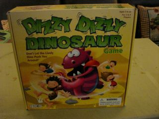 Dizzy Dizzy Dinosaur Board Game Family Fun 2 To 4 Players 100 Complete Fs