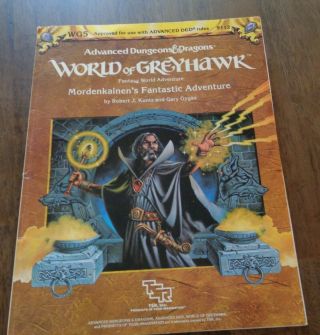 Ad And D World Of Greyhawk Mordenkainen 