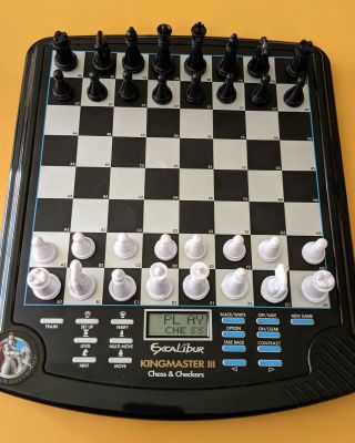 Excalibur King Master Iii Electronic Computer Chess And Checkers
