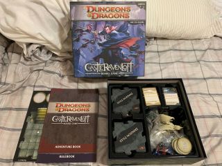 D&d Castle Ravenloft Board Game Dungeons & Dragons Cond.