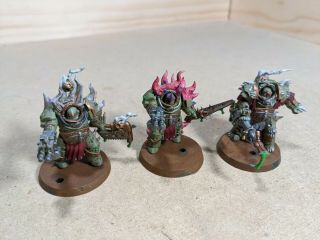 Warhammer 40k - Chaos Space Marines Death Guard Nurgle Tainted Cohort