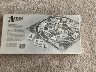 VINTAGE 1984 PARKER BROTHERS THE A - TEAM Mr.  T BOARD GAME Never Opened 3