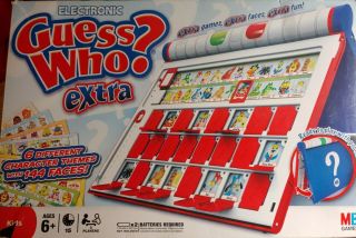 Electronic Guess Who? Extra - Mb Milton Bradley - Complete &