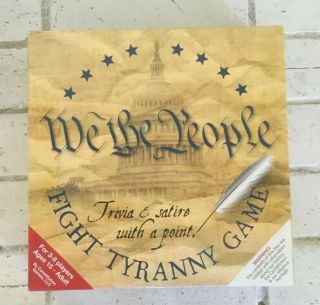 We The People Fight Tyranny Game Trivia & Satire With A Point