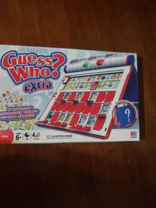Electronic Guess Who? Extra - Mb Milton Bradley - Complete