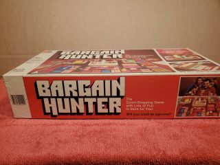 Vintage Milton Bradley Bargain Hunter Board Game 1981 Complete