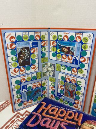 Happy Days And The Six Million Dollar Man Board Games Vintage 1970s Parker Bros. 2