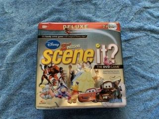 Disney Scene It 2nd Edition Deluxe In Tin - - 2007
