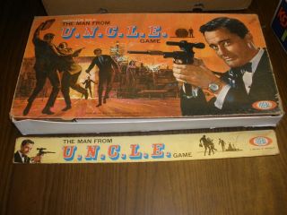 Vintage Ideal Napoleon Solo The Man From Uncle Game 1965