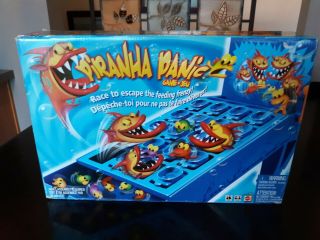 Piranha Panic Game (mattel,  2005) - 100 Complete Pre - Owned