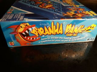 Piranha Panic Game (Mattel,  2005) - 100 Complete Pre - Owned 3
