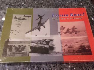 Game By Decision Games - Totaler Krieg: Ww Ii In Europe Unpunched