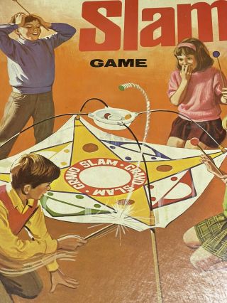 Vintage 1969 Grand Slam Board Game By Ideal 2 - 4 Players 3