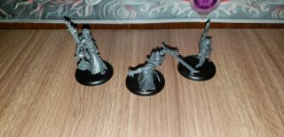 Wyrd Malifaux Guild Lady Justice,  The Judge,  and Scales of Justice,  on bases 2