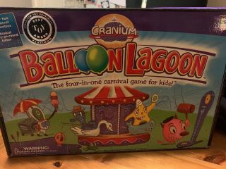 2004 Cranium Balloon Lagoon 4 In 1 Carnival Game For Kids