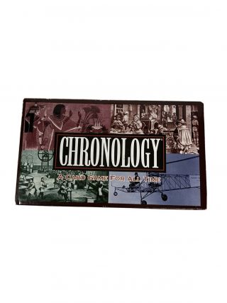 Chronology:1996 Family Game For All Time Complete Great American Puzzle Factory