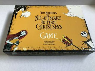 Tim Burton’s The Nightmare Before Christmas Game Neca Adult Owned Complete