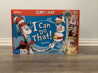 Dr Seuss Cat In The Hat I Can Do That Game Complete