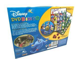 Disney DVD Bingo Mattel Family Fun Complete Magical Game With Movie Clips [13] 2