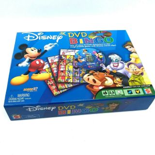 Disney DVD Bingo Mattel Family Fun Complete Magical Game With Movie Clips [13] 3