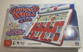 Electronic Guess Who? Extra - Mb Milton Bradley - 2008 Pre Owned