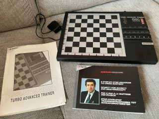 Saitek Kasparov Turbo Advanced Trainer Risc - Electronic Chess Computer -