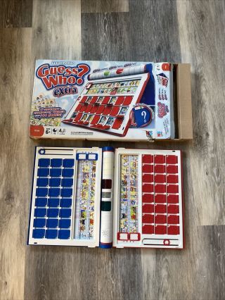 2008 Electronic Guess Who? Extra Game Milton Bradley - Missing 8 Pegs