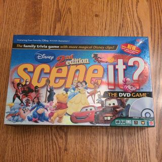 Mattel (45045) 2nd Edition Disney Scene It? Dvd Game 100 Complete