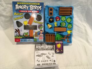 Angry Birds Knock On Wood - Complete Set With Instructions