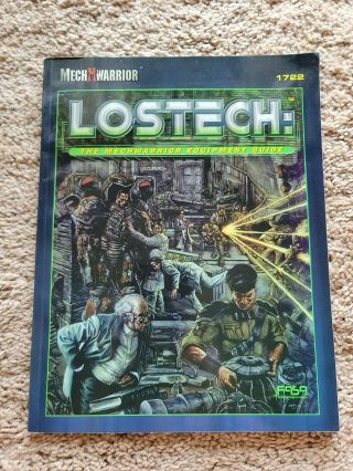 Battletech Lostech The Mechwarrior Equipment Guide 1722 Sourcebook Fasa (2000)