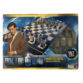 Doctor Who Animated Chess Game (2014 Underground Toys) With Lenticular Animation