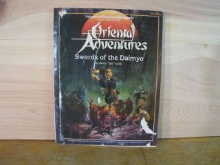 Ad&d Oriental Adventures: Swords Of The Daimyo Tsr 9164