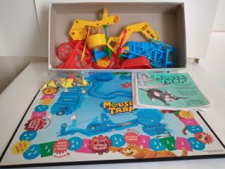 1994 Mouse Trap Game By Milton Bradley Complete In. 2