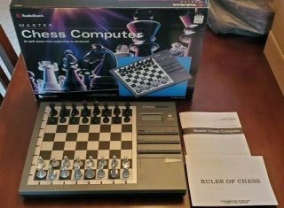 Vintage (1998) Radio Shack Master Chess Computer - Model 60 - 2217 - 2200x