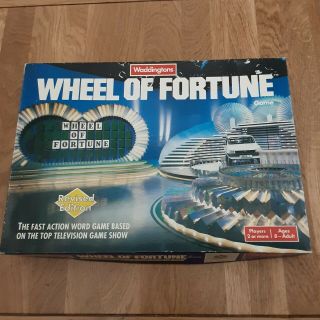 Waddingtons Wheel Of Fortune Board Game Revised Edition - 1990 - Complete