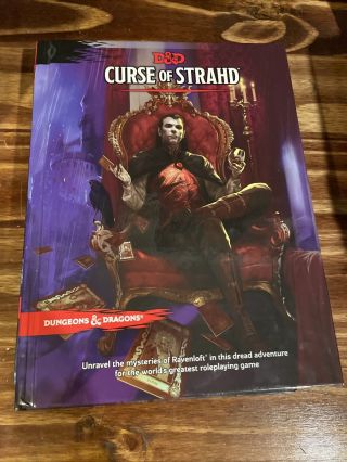 Dungeons & Dragons 5th Edition - Curse Of Strahd (map)