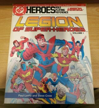 Dc Heroes Role Playing Game Legion Of Superheroes Volume I (mayfair Games)