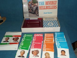 Games Milton Bradley The Beverly Hillbillies Card Game Set Back 4332 1963