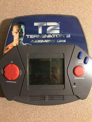 Vintage 1991 Acclaim T2 Terminator 2 Judgement Day Electronic Handheld Game