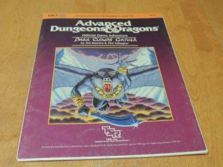 1985 Ad&d Dungeons & Dragons Module Dark Clouds Gather Uk7 9151